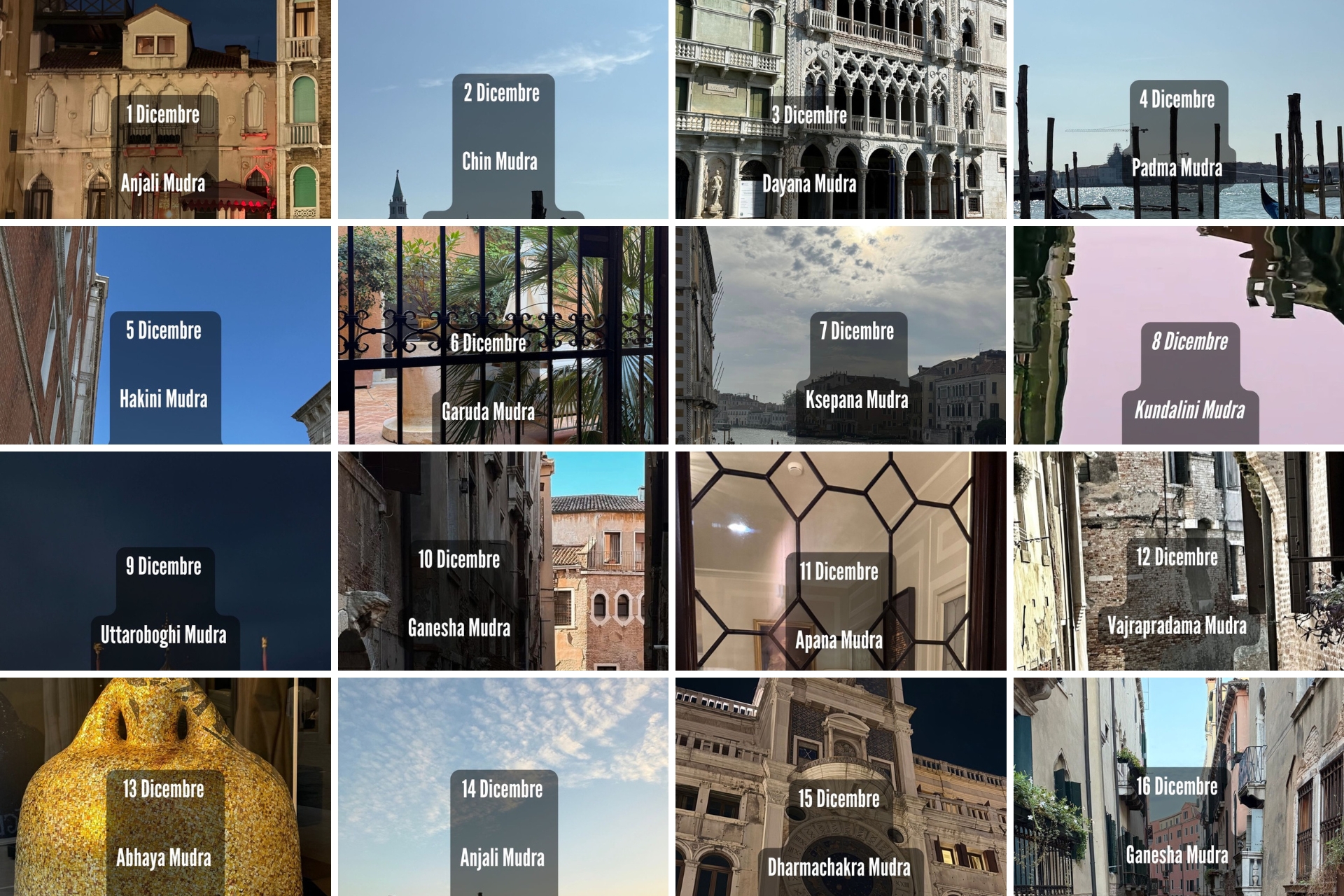 Calendario dell’Avvento 2025